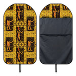 Egyptian Gods And Hieroglyphs Print Waterproof Car Seat Cover