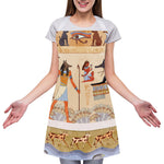 Egyptian Gods And Pharaohs Print Adjustable Apron