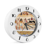 Egyptian Gods And Pharaohs Print Alarm Clock