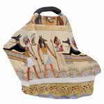Egyptian Gods And Pharaohs Print Baby Seat Cover