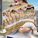 Egyptian Gods And Pharaohs Print Baby Seat Cover