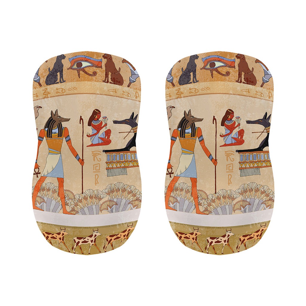 Egyptian Gods And Pharaohs Print Bar Stool Covers