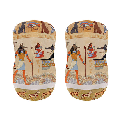 Egyptian Gods And Pharaohs Print Bar Stool Covers