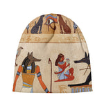 Egyptian Gods And Pharaohs Print Beanie