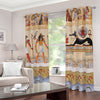 Egyptian Gods And Pharaohs Print Blackout Grommet Curtains