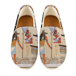 Egyptian Gods And Pharaohs Print Casual Shoes