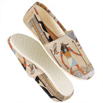 Egyptian Gods And Pharaohs Print Casual Shoes