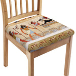 Egyptian Gods And Pharaohs Print Chair Cushion Cover