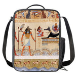 Egyptian Gods And Pharaohs Print Crossbody Lunch Bag