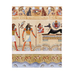 Egyptian Gods And Pharaohs Print Curtain