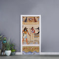 Egyptian Gods And Pharaohs Print Door Sticker