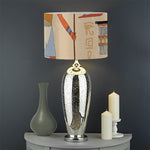 Egyptian Gods And Pharaohs Print Drum Lamp Shade