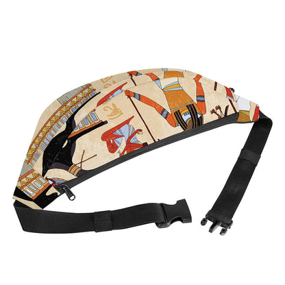Egyptian Gods And Pharaohs Print Fanny Pack