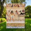 Egyptian Gods And Pharaohs Print Garden Flag
