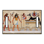 Egyptian Gods And Pharaohs Print Golf Cart Seat Cover