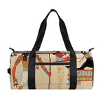 Egyptian Gods And Pharaohs Print Gym Bag