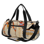 Egyptian Gods And Pharaohs Print Gym Bag