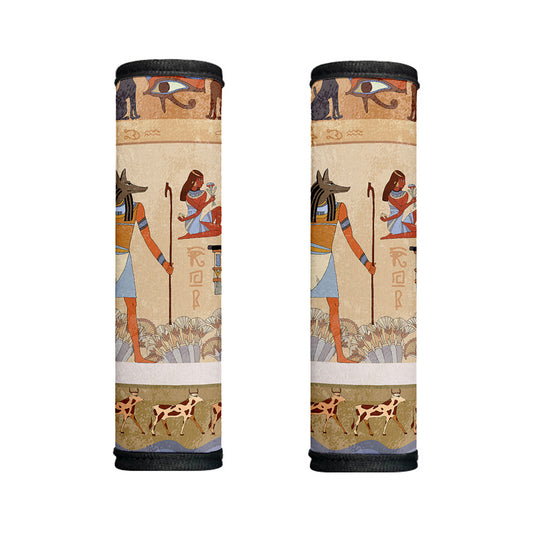 Egyptian Gods And Pharaohs Print Handle Covers