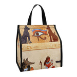 Egyptian Gods And Pharaohs Print Insulated Lunch Tote