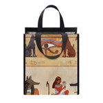 Egyptian Gods And Pharaohs Print Insulated Lunch Tote