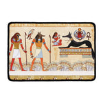 Egyptian Gods And Pharaohs Print Kitchen Mat