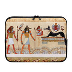 Egyptian Gods And Pharaohs Print Laptop Sleeve