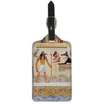 Egyptian Gods And Pharaohs Print Luggage Tag