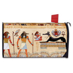 Egyptian Gods And Pharaohs Print Mailbox Cover