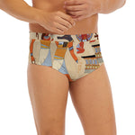 Egyptian Gods And Pharaohs Print Men's Briefs