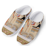 Egyptian Gods And Pharaohs Print Mesh Casual Shoes