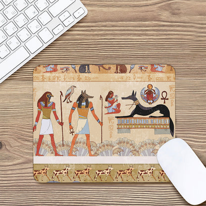 Egyptian Gods And Pharaohs Print Mouse Pad