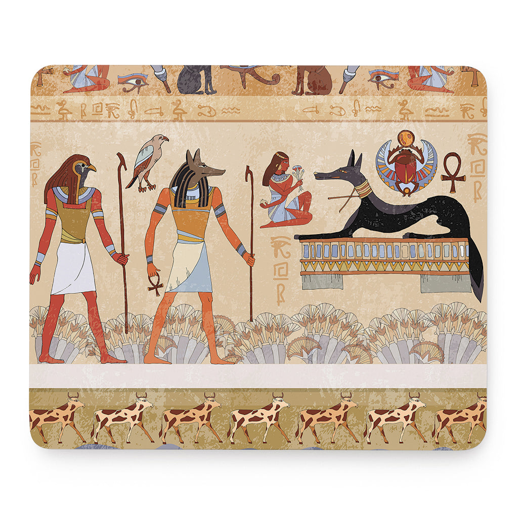 Egyptian Gods And Pharaohs Print Mouse Pad
