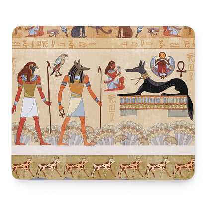 Egyptian Gods And Pharaohs Print Mouse Pad