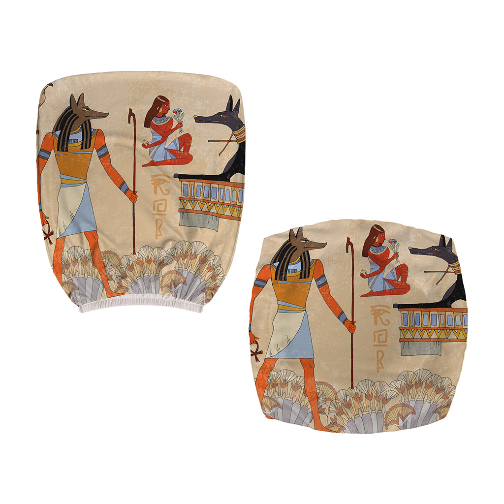 Egyptian Gods And Pharaohs Print Office Chair Cover