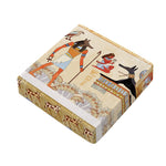 Egyptian Gods And Pharaohs Print Outdoor Seat Cushion Cover