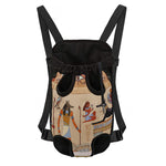 Egyptian Gods And Pharaohs Print Pet Carrier Backpack
