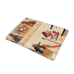 Egyptian Gods And Pharaohs Print Pet Cooling Mat Cover