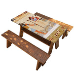 Egyptian Gods And Pharaohs Print Picnic Table Cover
