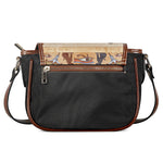 Egyptian Gods And Pharaohs Print Saddle Bag