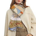Egyptian Gods And Pharaohs Print Scarf