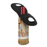 Egyptian Gods And Pharaohs Print Single Neoprene Wine Tote