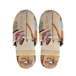Egyptian Gods And Pharaohs Print Slippers