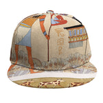 Egyptian Gods And Pharaohs Print Snapback Cap