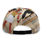 Egyptian Gods And Pharaohs Print Snapback Cap