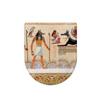 Egyptian Gods And Pharaohs Print Toilet Lid Cover