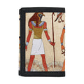 Egyptian Gods And Pharaohs Print Trifold Wallet