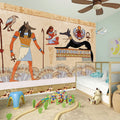 Egyptian Gods And Pharaohs Print Wall Sticker
