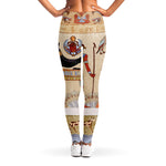 Egyptian Gods And Pharaohs Print Women's Leggings