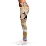 Egyptian Gods And Pharaohs Print Women's Leggings