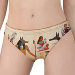 Egyptian Gods And Pharaohs Print Women's Panties